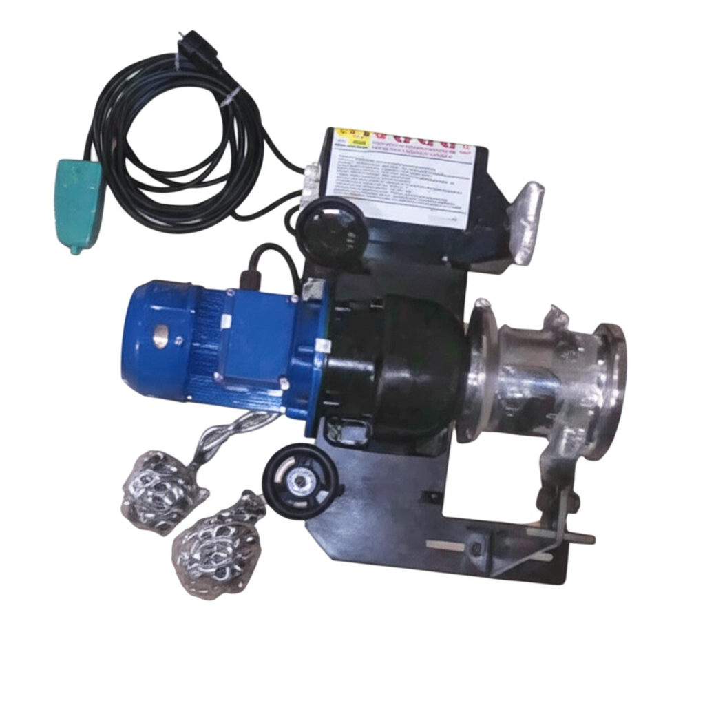 single capstan winch portable